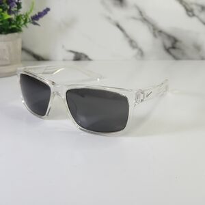 Nike Crusier EV0834 Clear Frame Black Lens Men's Sunglasses 59mm